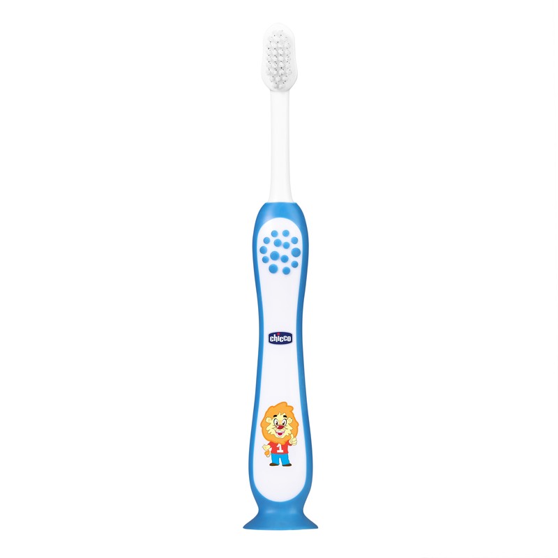 Toothbrush Set Blue+Orange 3Y-8Y-Blue